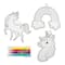 Colour Your Way Unicorn Shrink Art Kit by Creatology™